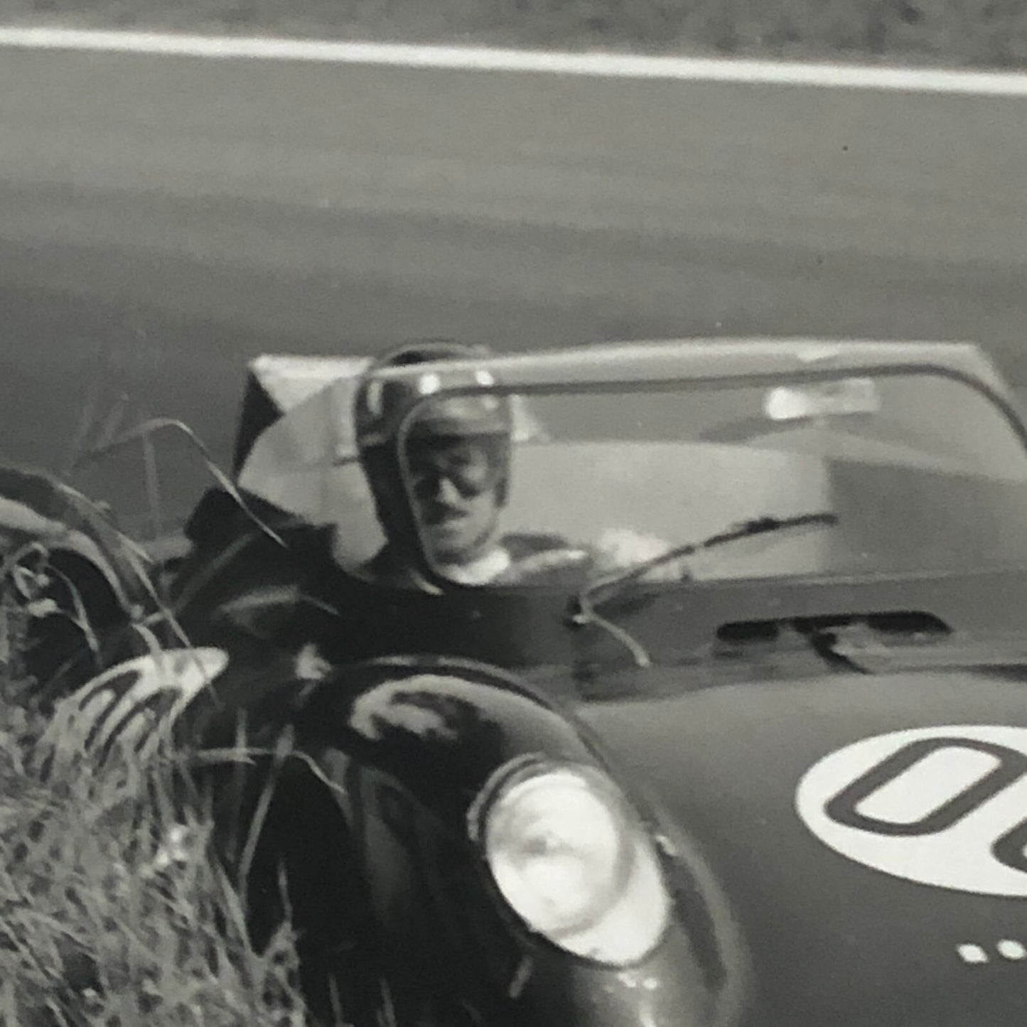 Vintage Racing Photo Photograph Rover BRM Car 1963 LeMans Graham Hill Ginther