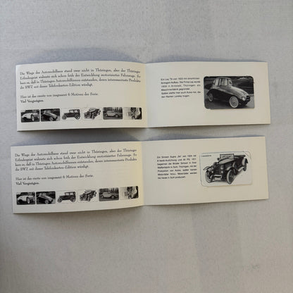 Vintage Car Automobile Colllectible Phone Card Lot 6x German BWZ