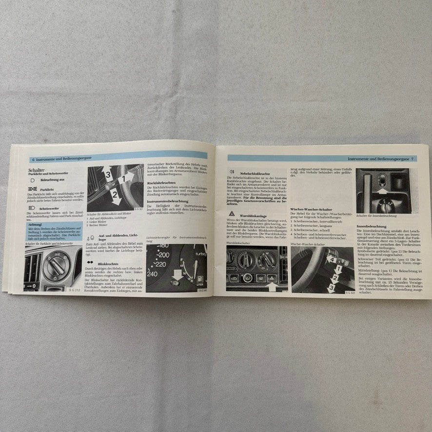 1988 Saab 900 Owners Manual Instruction Guide Book Combi Cabriolet GERMAN TEXT