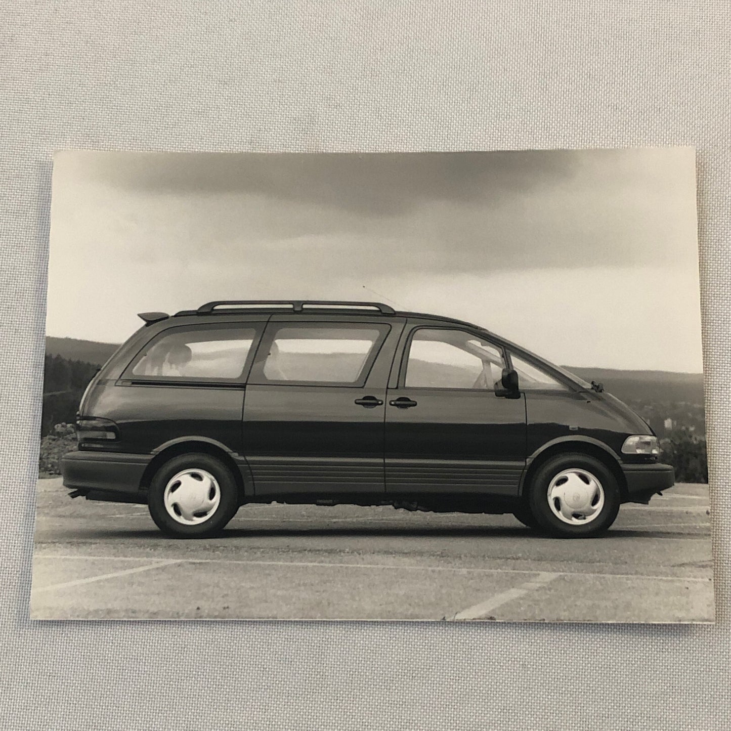 Toyota Previa Van Factory Press Photo Photograph Print