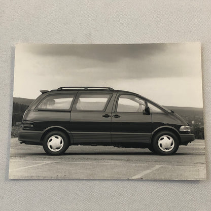 Toyota Previa Van Factory Press Photo Photograph Print