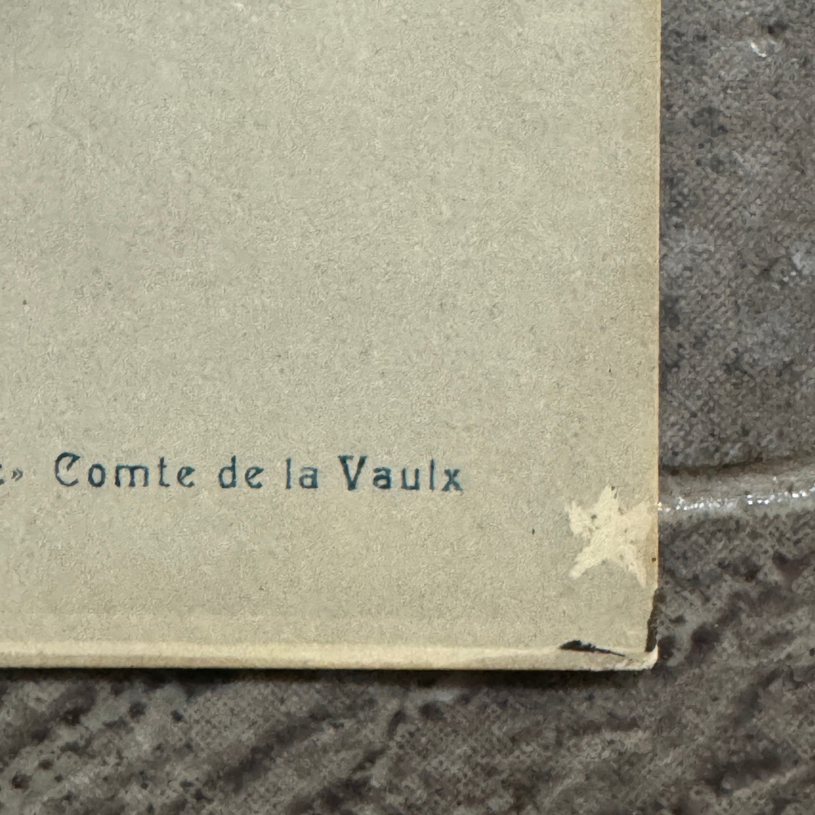 Vintage Zeppelin Airship Dirigible Postcard Post Card French 1909 Le Zodiac