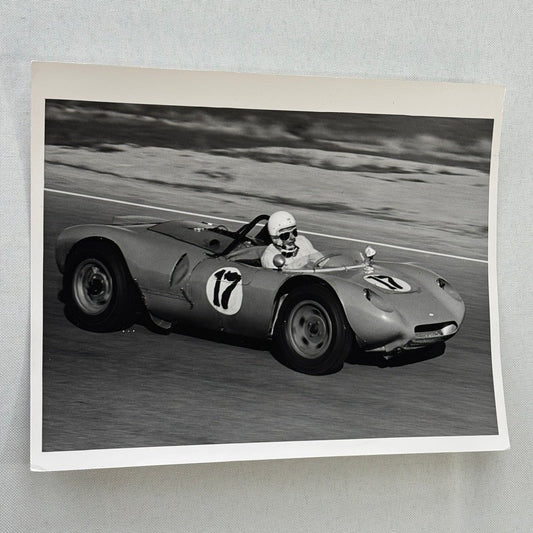 Vintage Racing Photo Campbell Corvette Special Car Bob Harris Doug Stewart