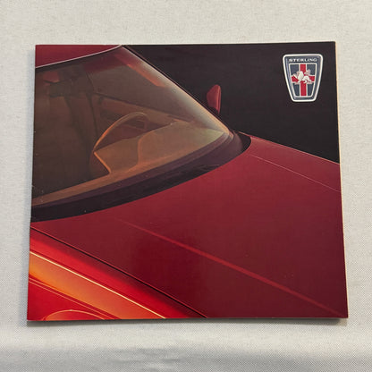 Sterling 825S and 825SL Car Sales Brochure Catalog Advertising Sterling 825 S SL