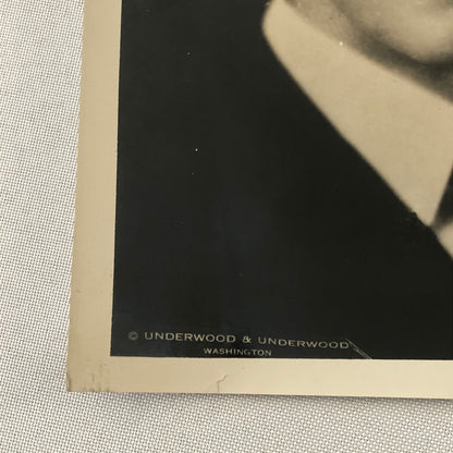 Press Photo Photograph Navy Admiral Alfred W Johnson 1933 USS Wright Aircraft