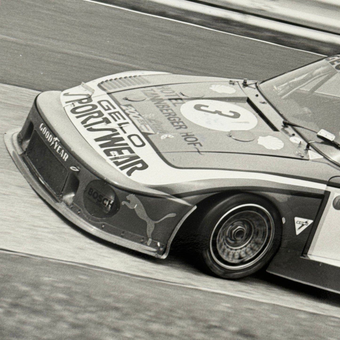 Porsche 935 1000 KM Nurburgring 1979 Racing Photo Photograph Bob Wollek