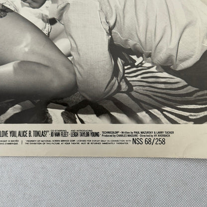 Vintage Movie Still Photo Photograph I Love You Alice B Toklas Peter Sellers