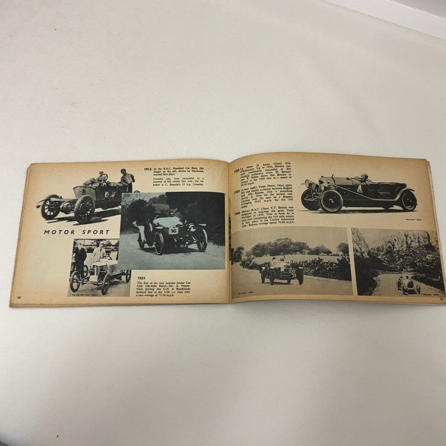 1959 Castrol Racing History Brochure Motorsport Motorcycle Car Aviation Boat +