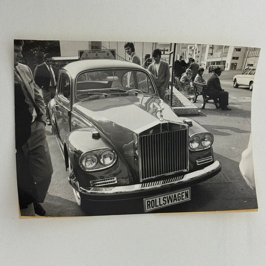 Vintage Volkswagen Beetle Rolls Royce Kit Rollswagen Photograph
