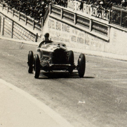 Louis Chiron Alfa Romeo 8C Monza 1933 Monaco Grand Prix Photo Modern Print