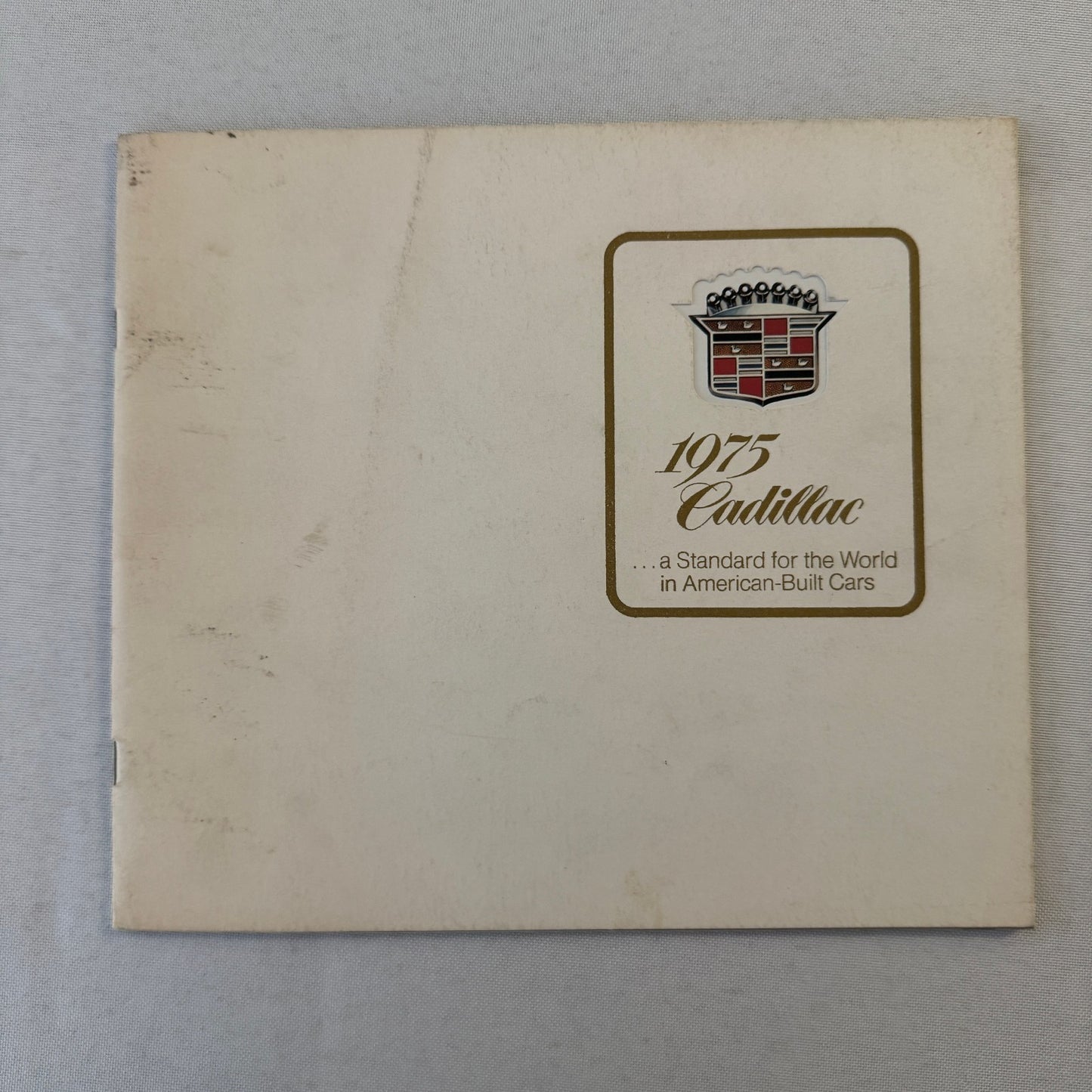 1975 Cadillac Sales Brochure Eldorado Coupe De Ville Fleetwood Brougham DeVille