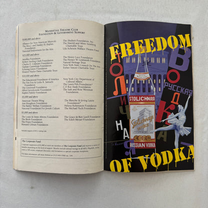 Holiday Heart Theater Playbill Cast Signed Autographed Signature Alimi Ballard