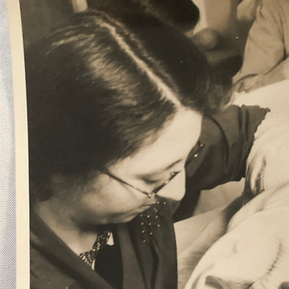 Vintage Press Photo Photograph Needlework Sewing Princess Marina Bed Spread