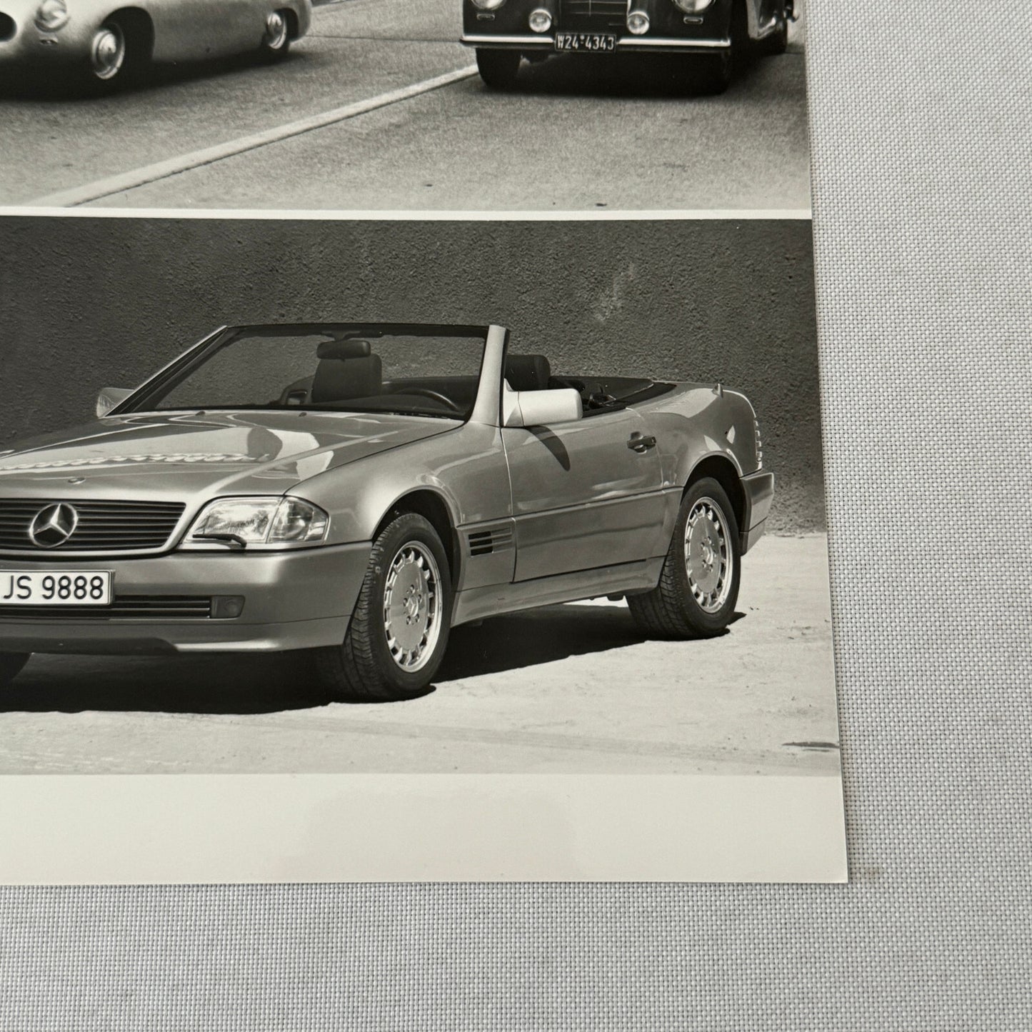 Mercedes Benz SL 40th Anniversary Factory Press Photo Photograph