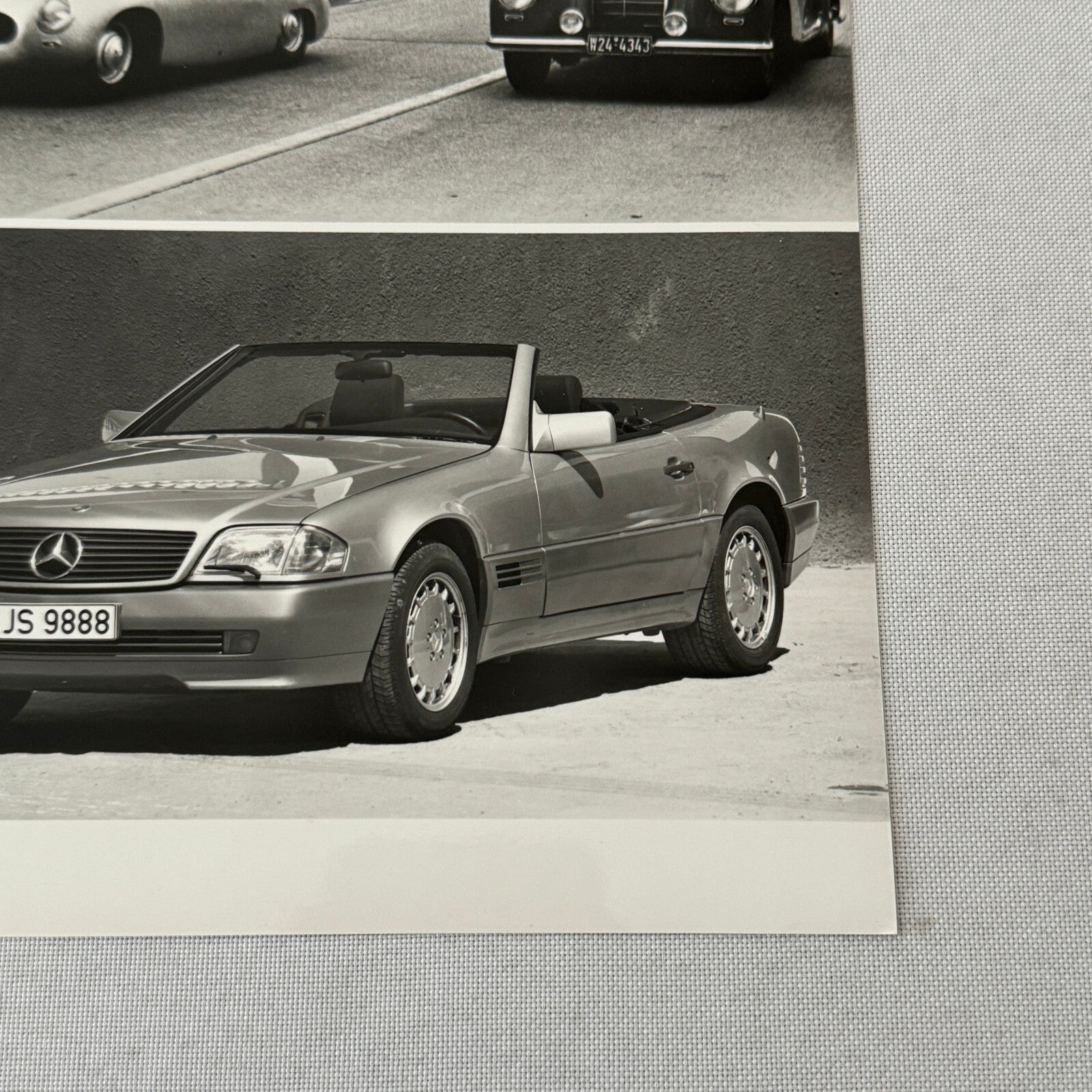 Mercedes Benz SL 40th Anniversary Factory Press Photo Photograph