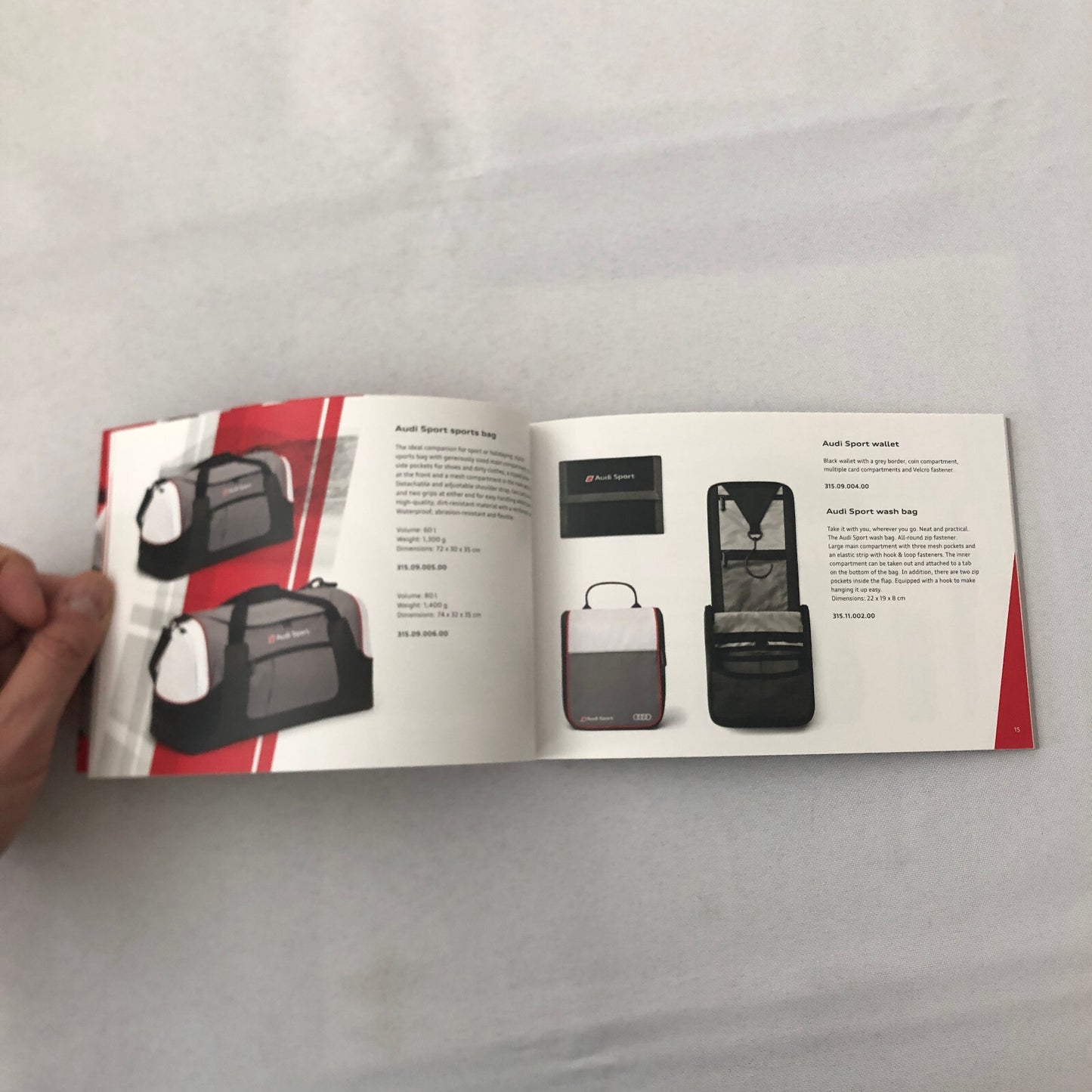 2011 Audi Motorsport Lifestyle Accessories Sales Brochure Catalog Clothing