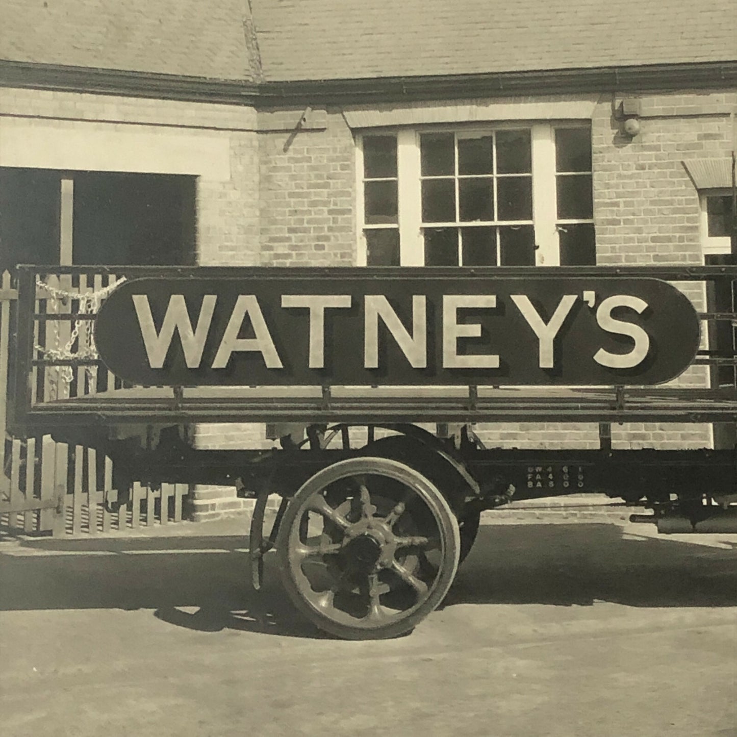 Early Antique Truck Photo Photopgraph Image Watneys