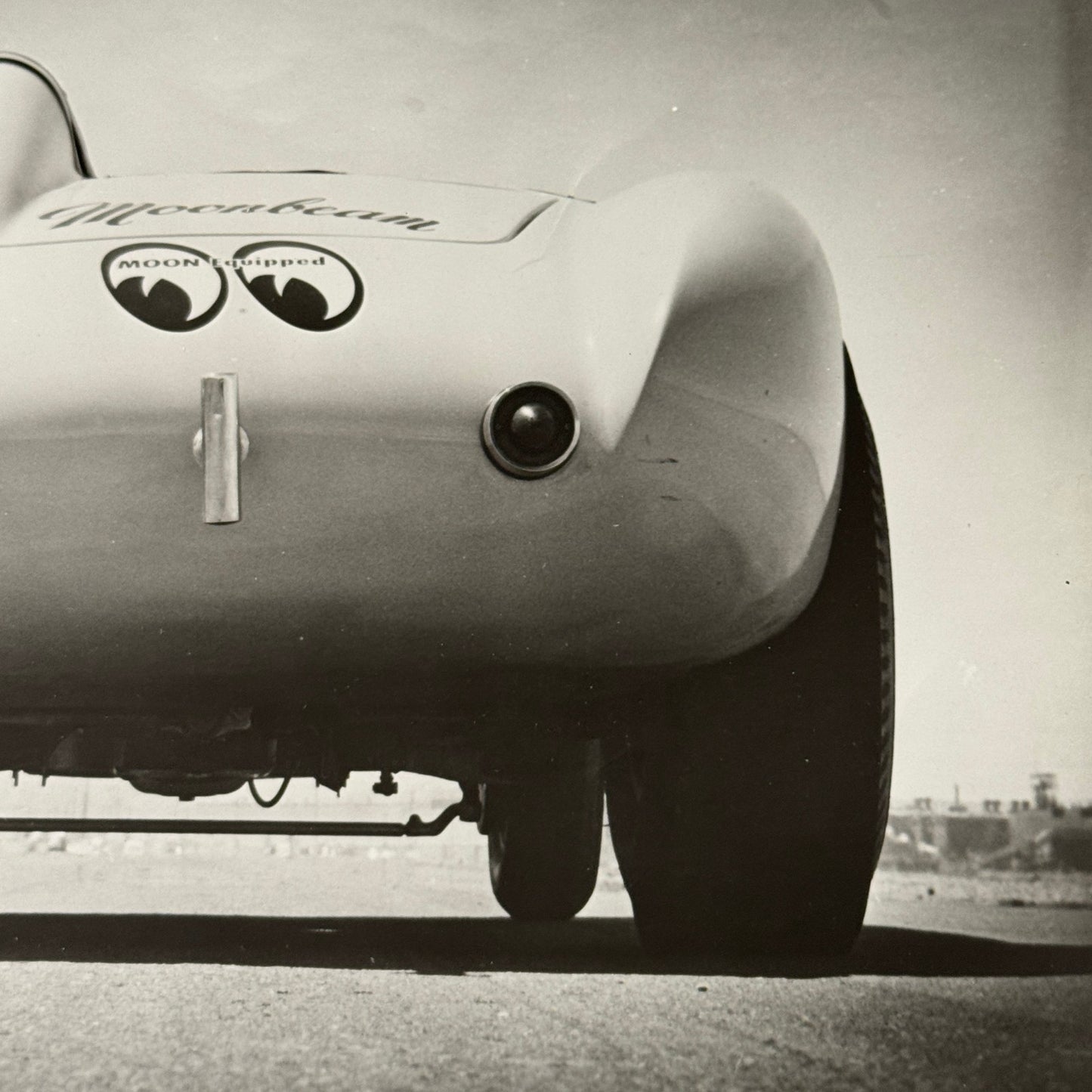 Vintage Dragster Drag Racing Photo Photograph Dean Moon Moonbeam Devin Car