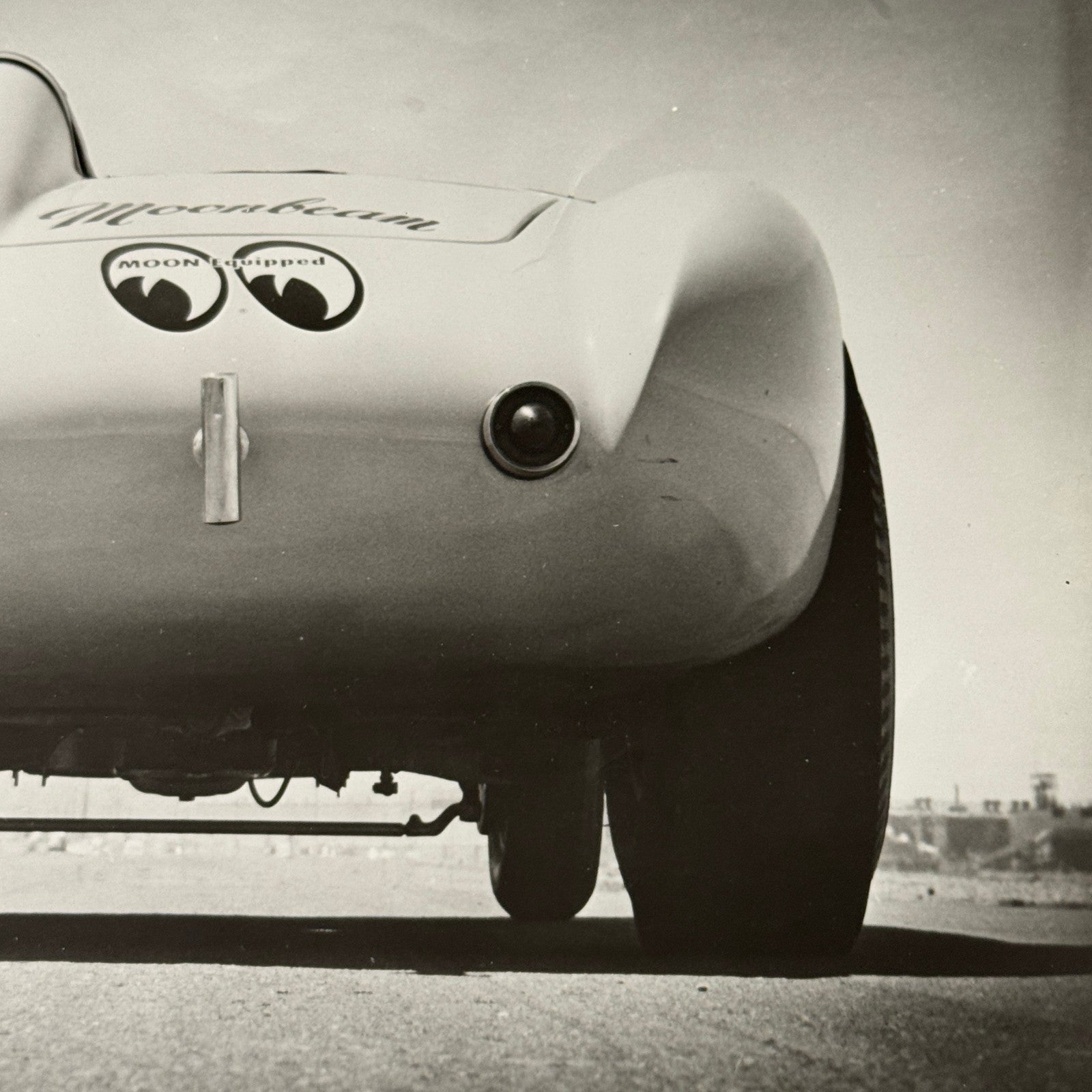 Vintage Dragster Drag Racing Photo Photograph Dean Moon Moonbeam Devin Car