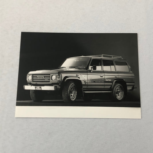Toyota Land Cruiser Station Wagon G Diesel Turbo Factory Press Photo Photograph