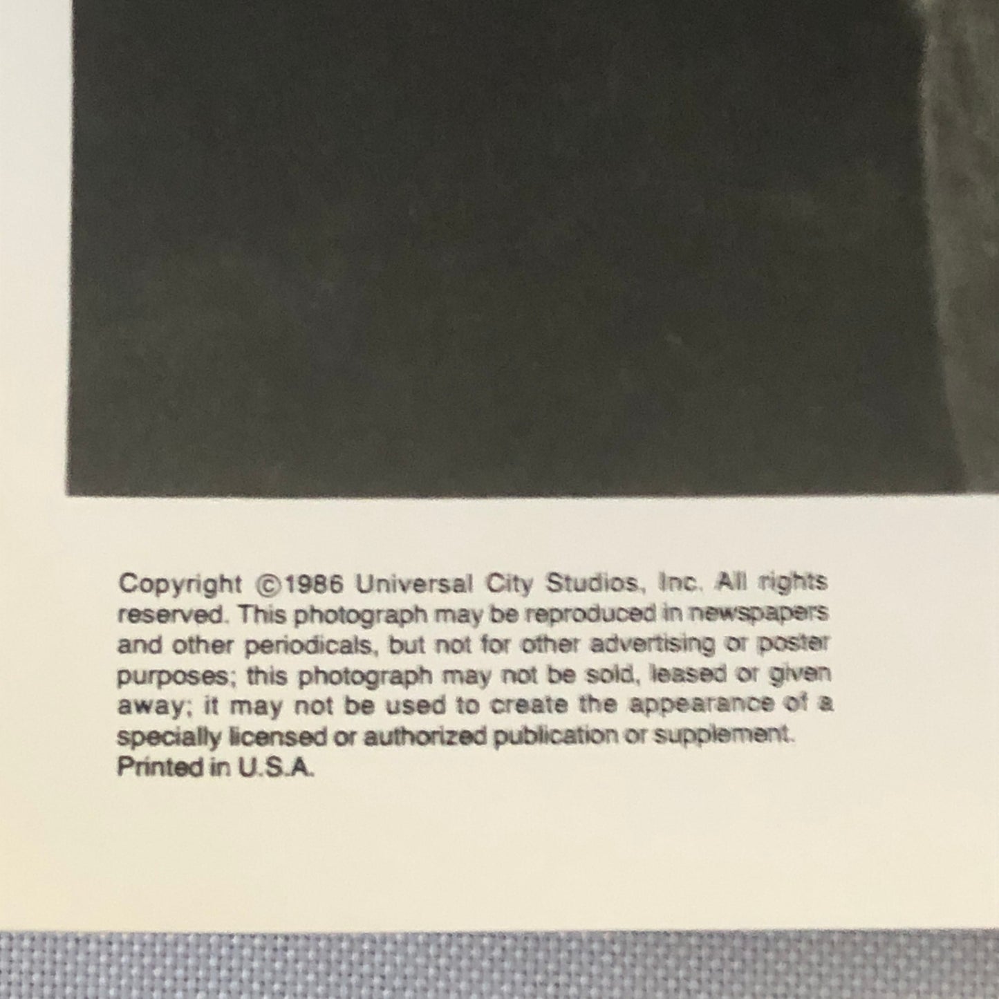 Psycho III Movie Film Press Photo Photograph Anthony Perkins Diana Scarwid