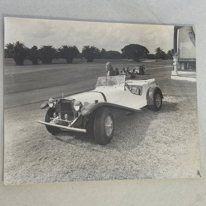 Vintage Kit Car Photo Neoclassic Volkswagen Beetle Based Photograph Mercedes