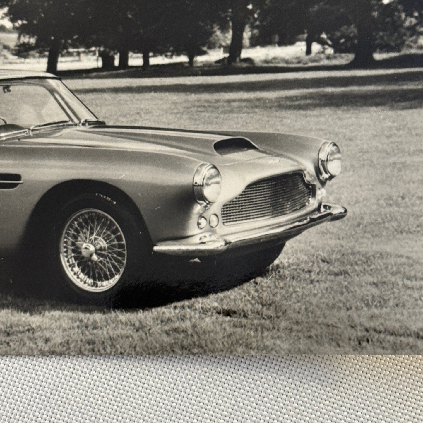 David Brown Aston Martin Car Vintage Postcard Post Card