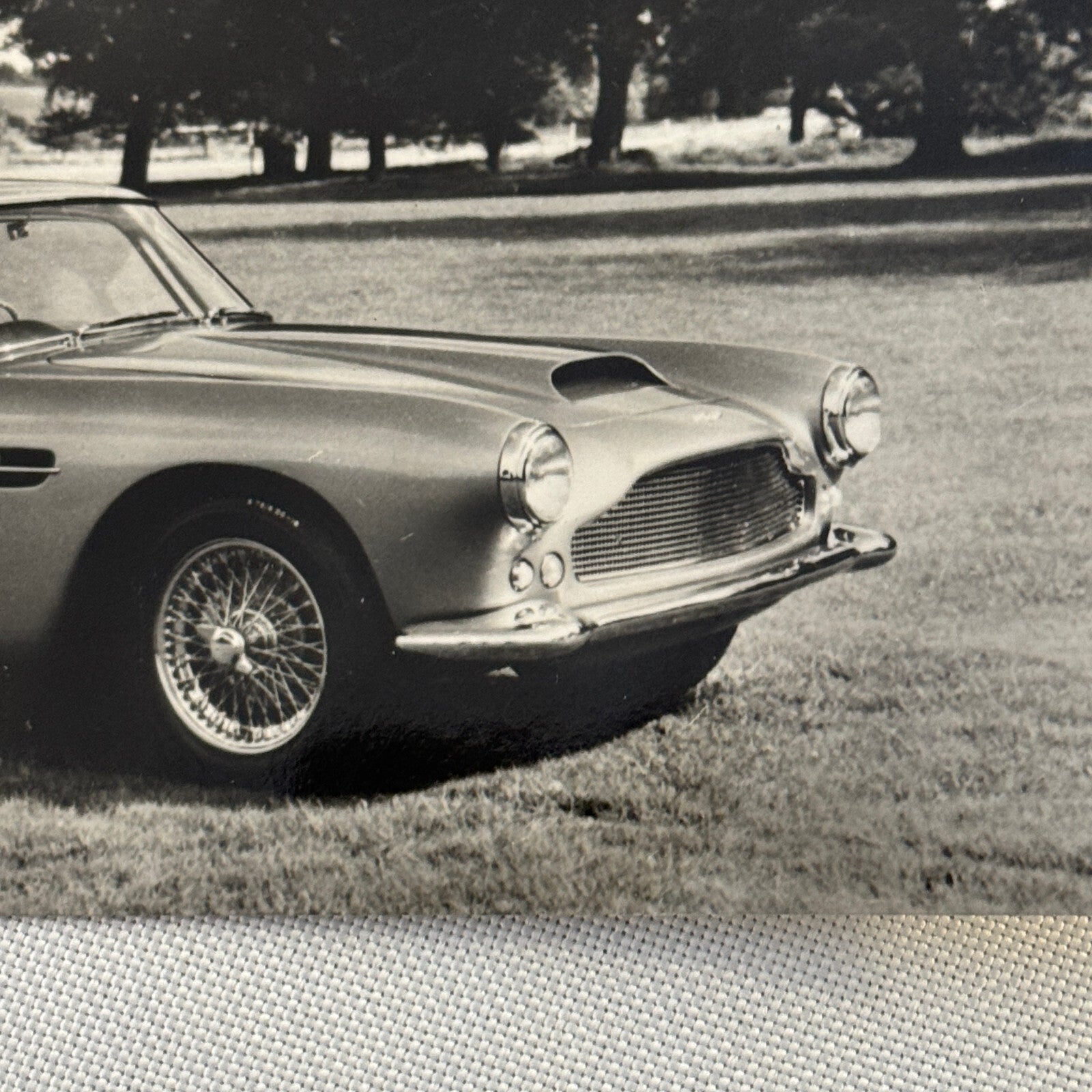 David Brown Aston Martin Car Vintage Postcard Post Card