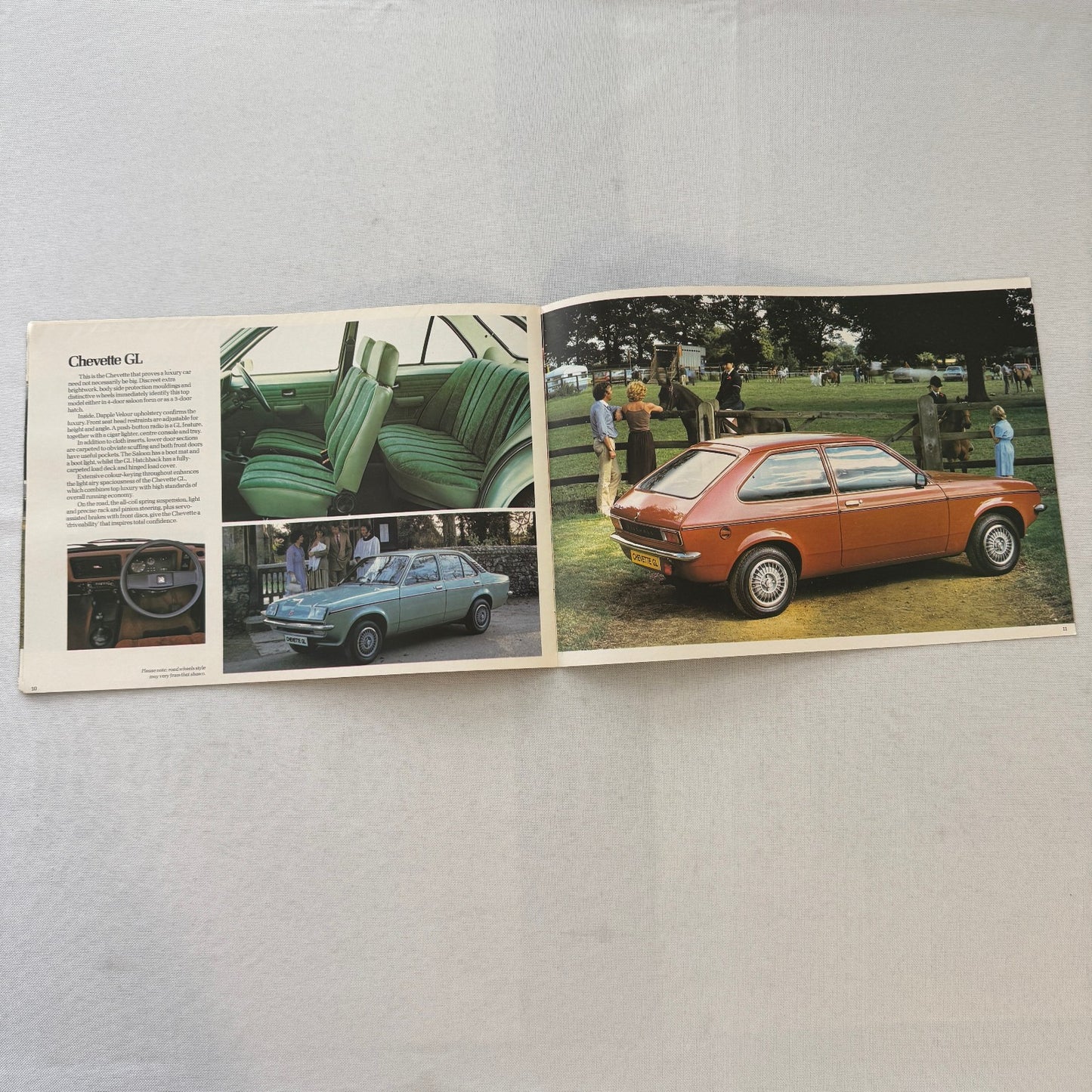 1982 Vauxhall Chevette Car Sales Brochure Catalog Advertising UK Market