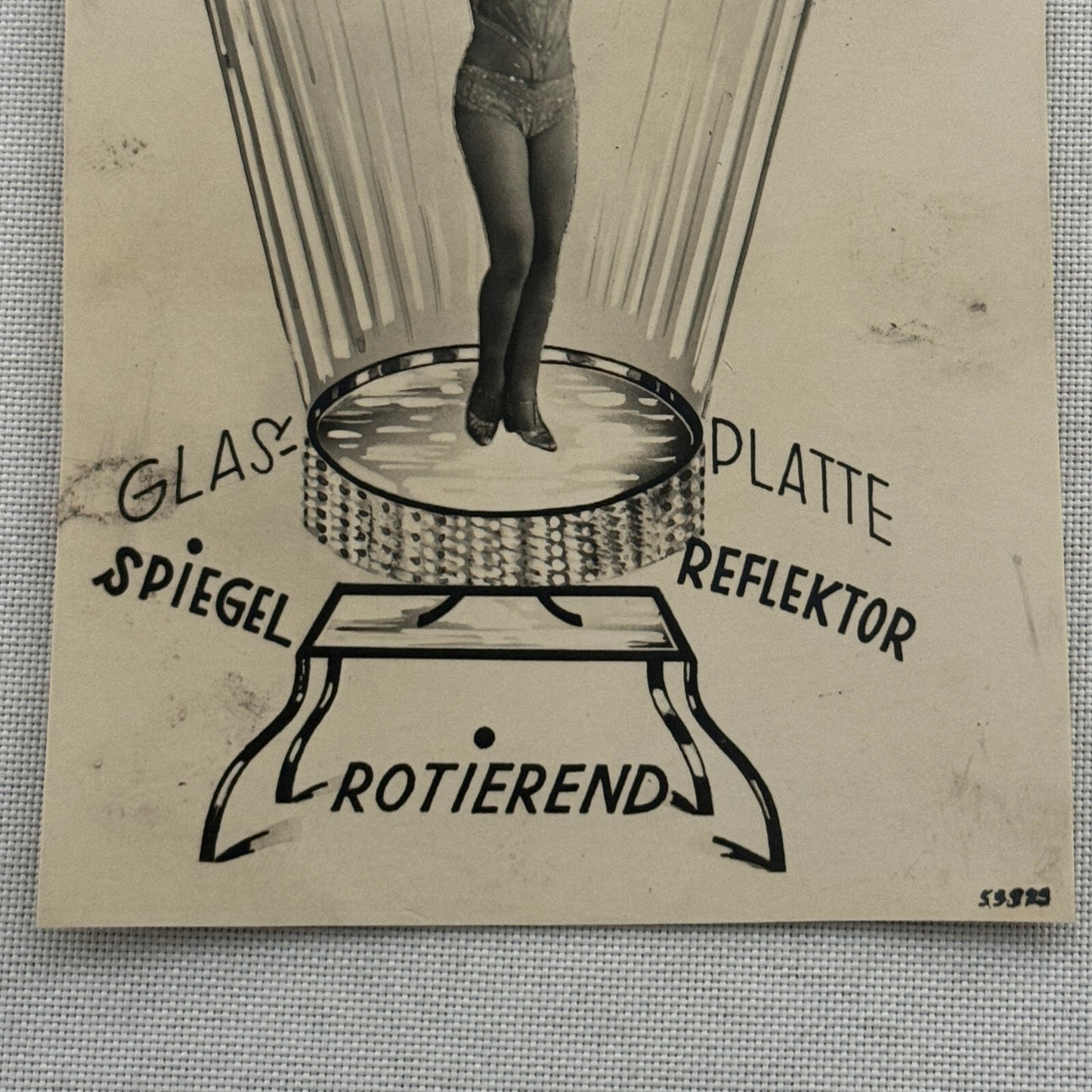 Vintage Circus Performer Postcard Post Card Acrobat Margit Woodward