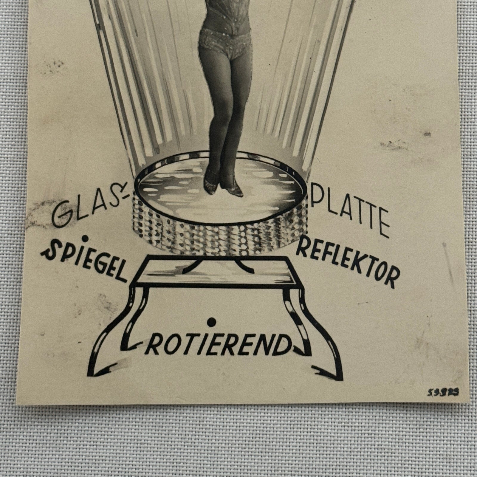 Vintage Circus Performer Postcard Post Card Acrobat Margit Woodward