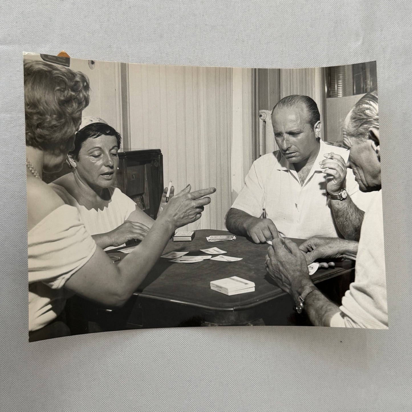 Juan Manuel Fangio Retirement Vacation Holiday Italian Press Photo F1 Racing