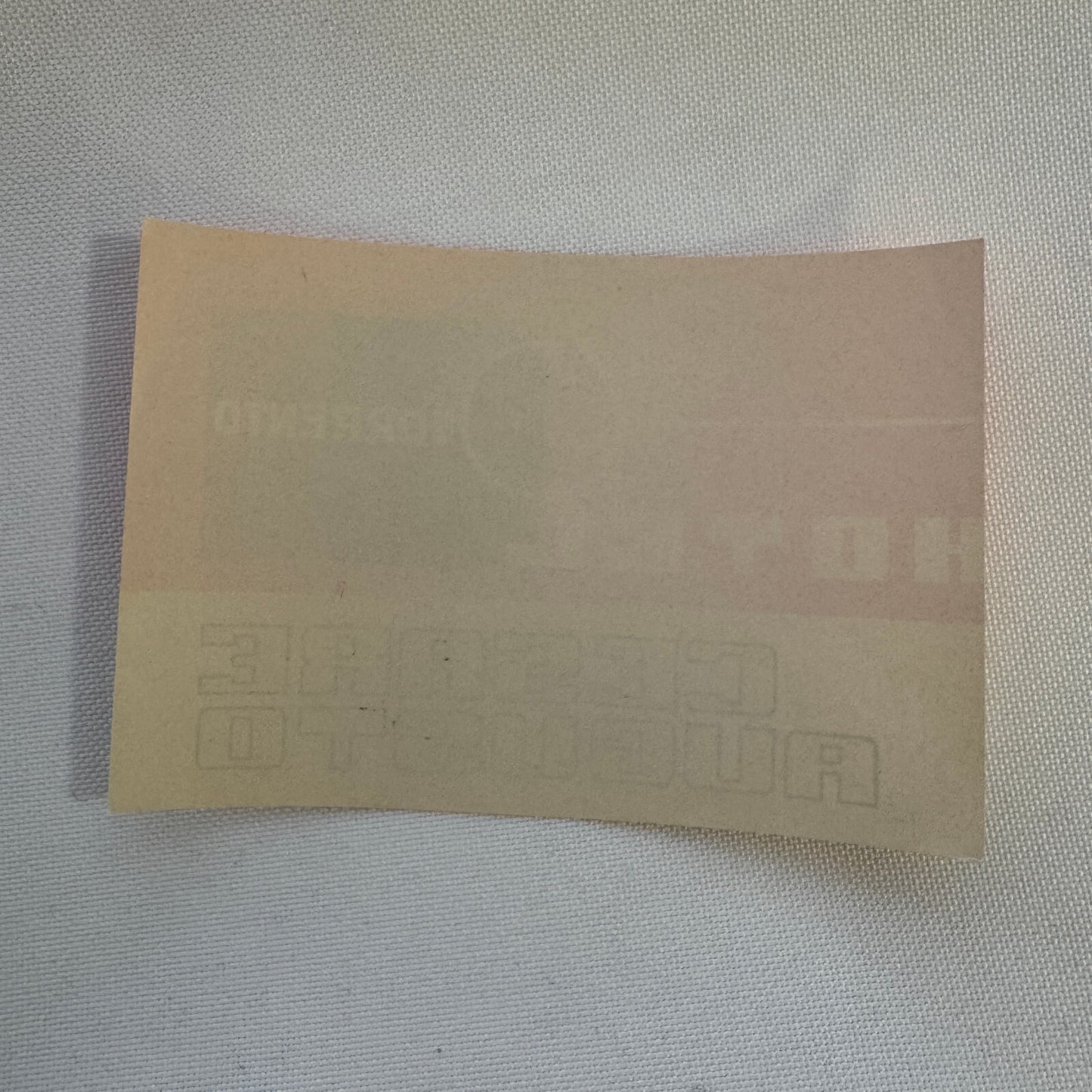 Vintage Travel Luggage Label Hotel Cesare Augusto Sorrento Italy Italian