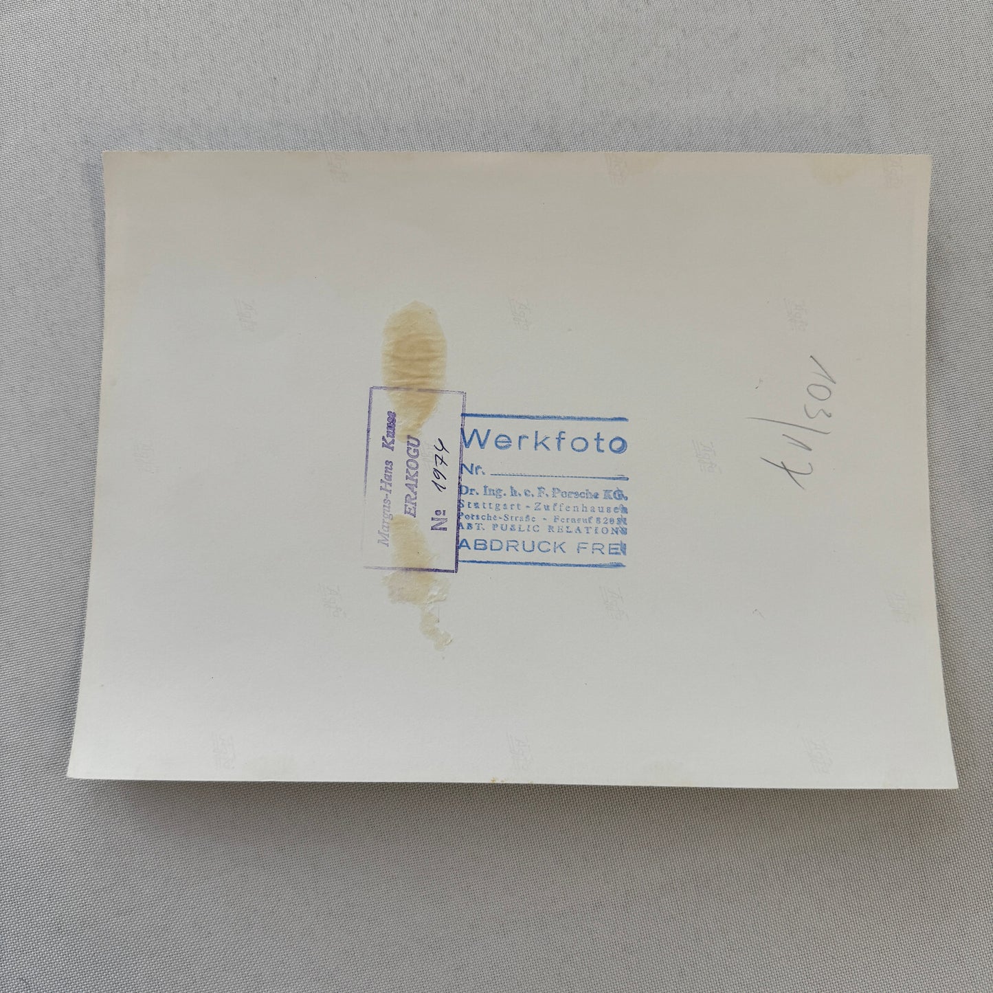 Porsche 935 Martini Racing Car Vintage Photo Photograph Print