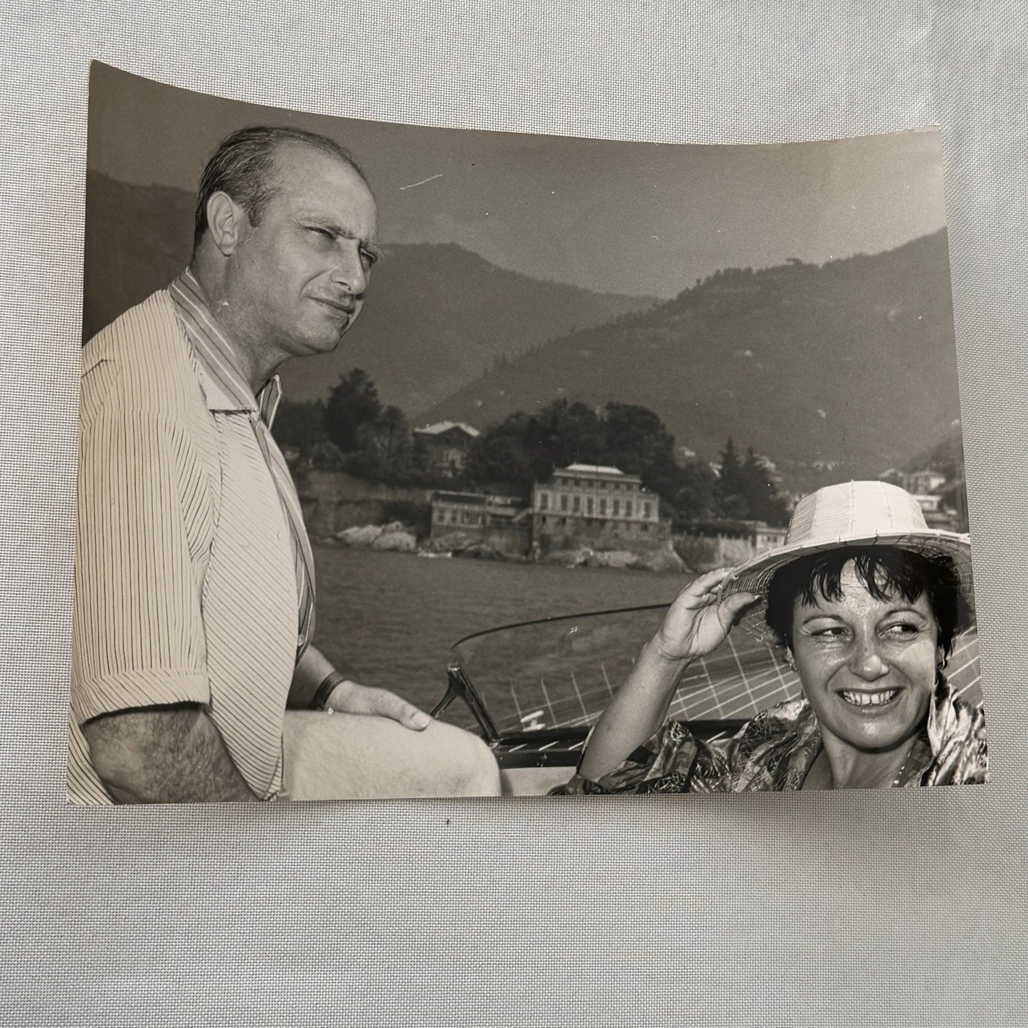Juan Manuel Fangio Retirement Vacation Holiday Italian Press Photo F1 Racing