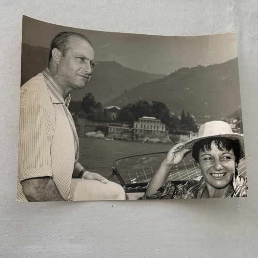 Juan Manuel Fangio Retirement Vacation Holiday Italian Press Photo F1 Racing