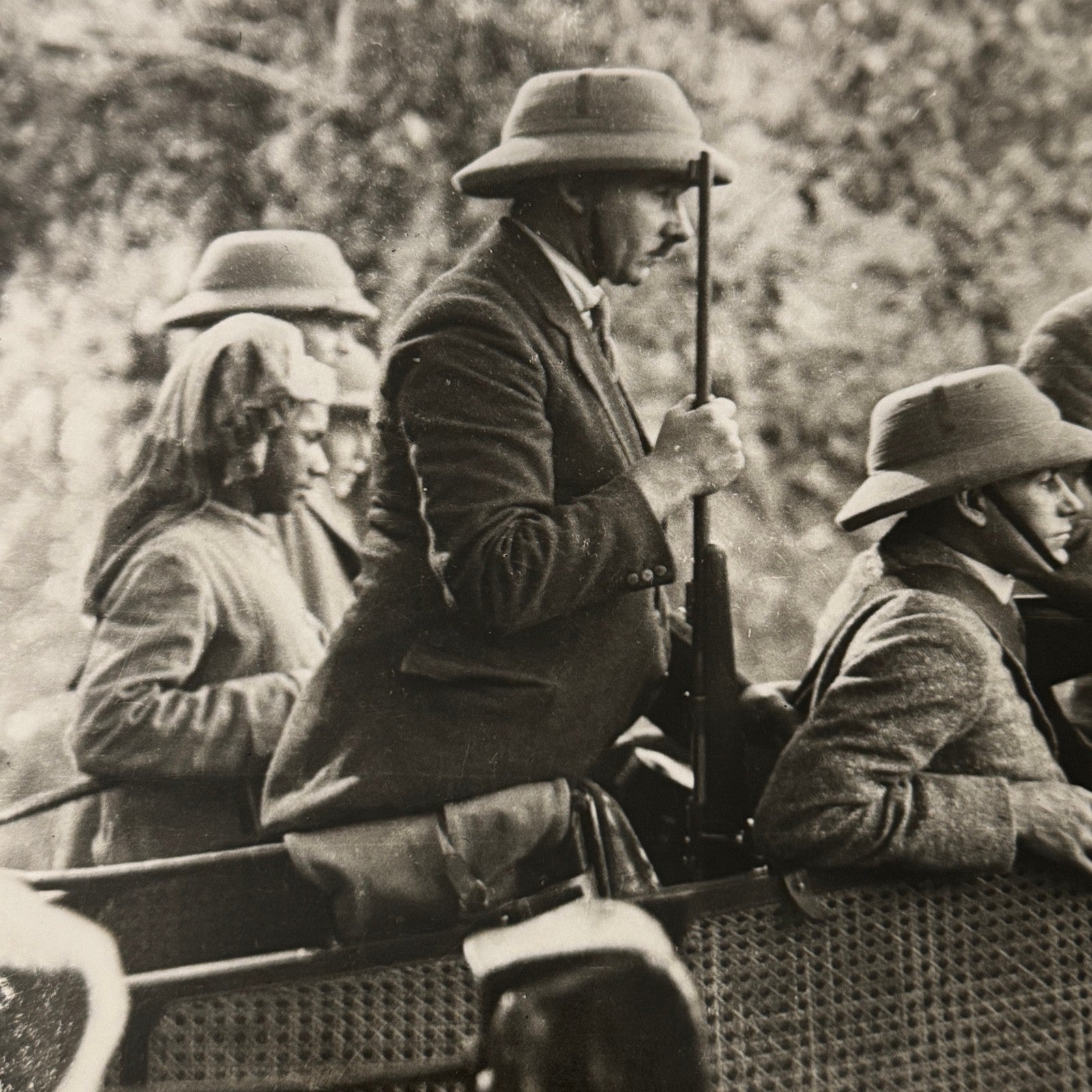 Edward Prince of Wales King Edward VIII Nepal Tiger Hunt Press Photo Photograph