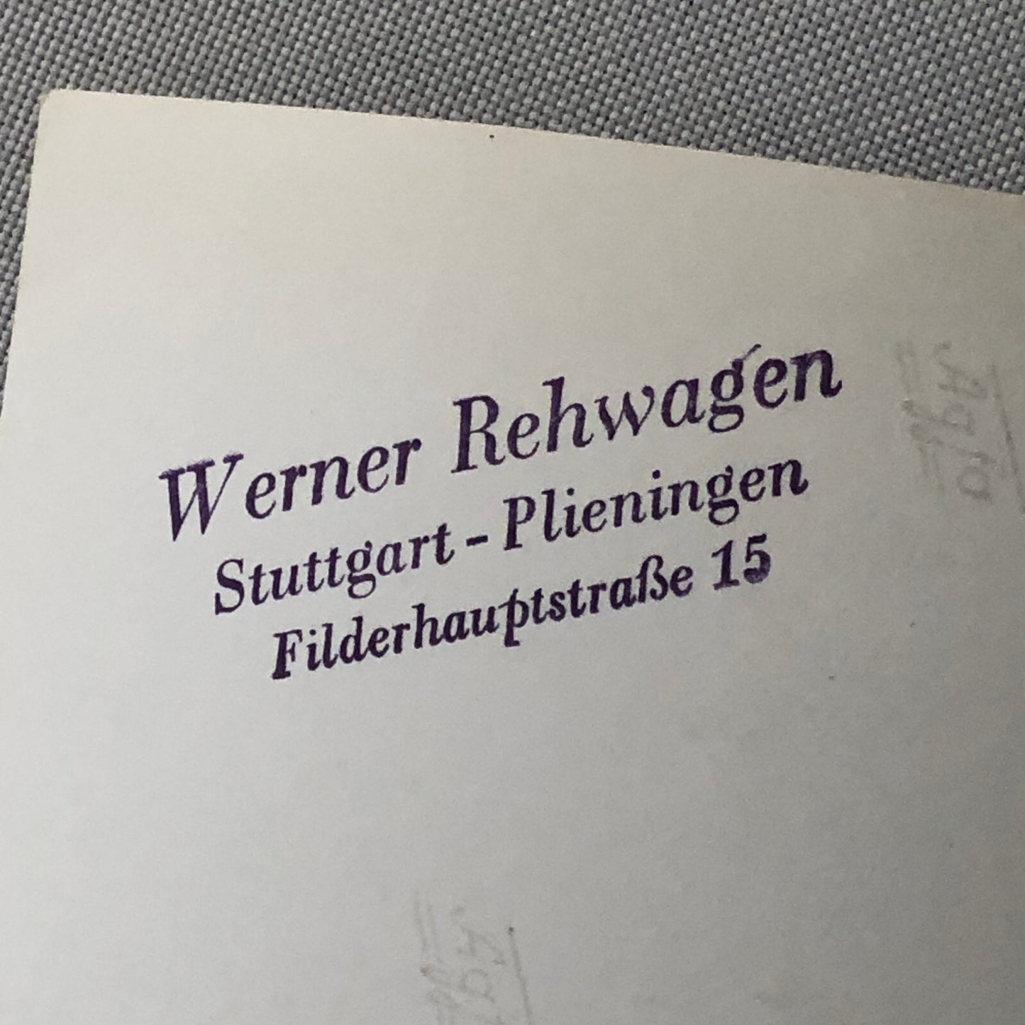 Vintage Solitude Grand Prix Racing Photo Photograph Car