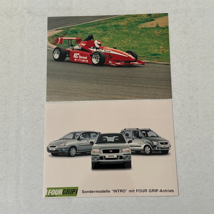 Suzuki Press Kit Vitara Ignis Rallye Racing Wagon R Liana Photos Brochure 2001