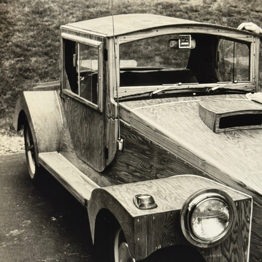 Vintage Custom Car Photo Photograph Print Volkswagen Beetle VW Based Automobile