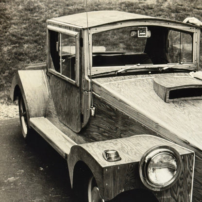 Vintage Custom Car Photo Photograph Print Volkswagen Beetle VW Based Automobile