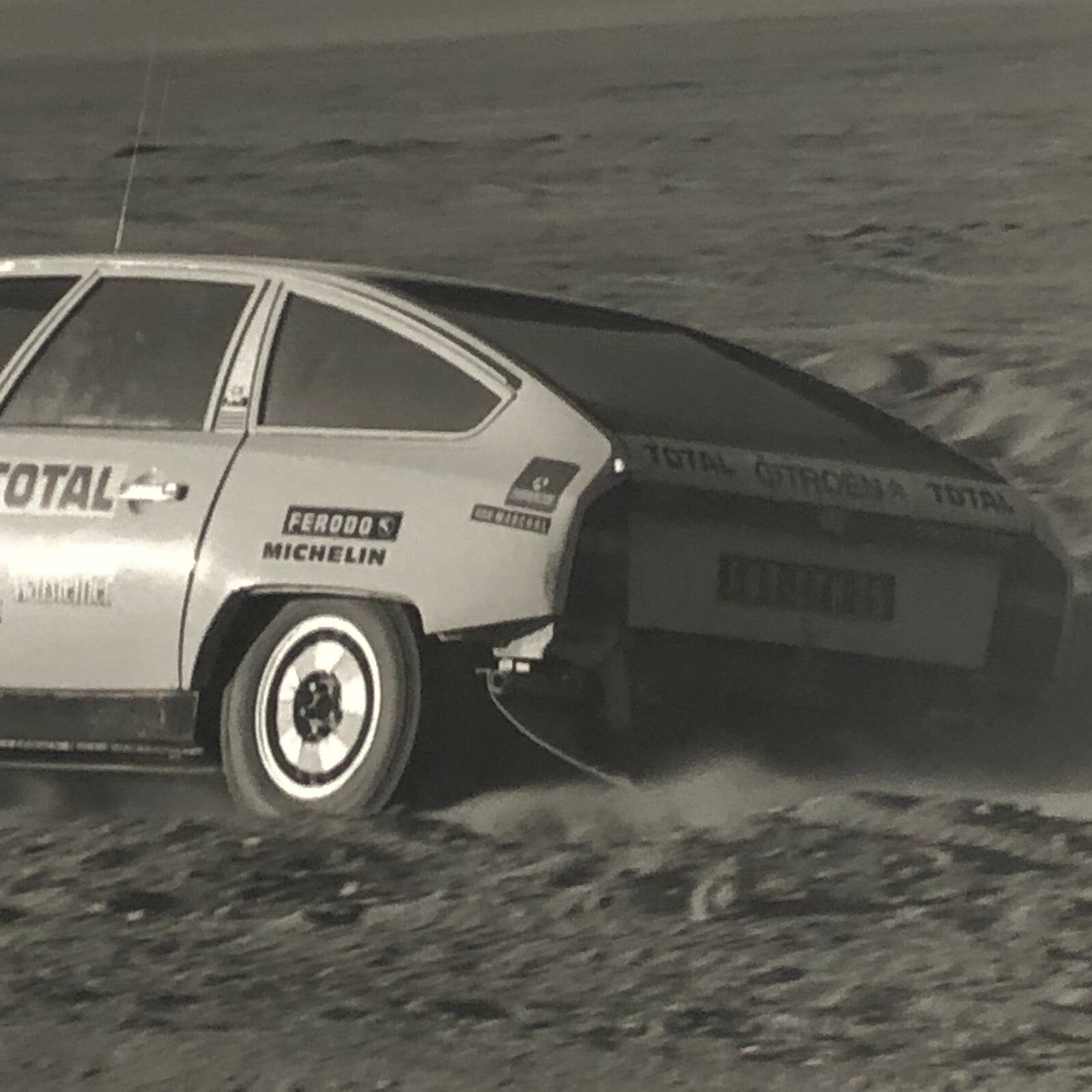 1980 Transafrica Rally Rallye Photo Photograph DPPI Citroen Car