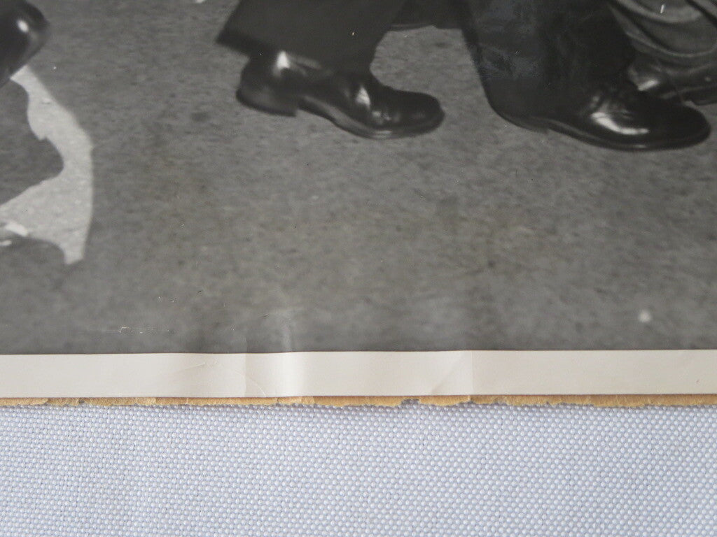 1948 Press Photo Photograph Police Beat Protesters New York Stock Exchange