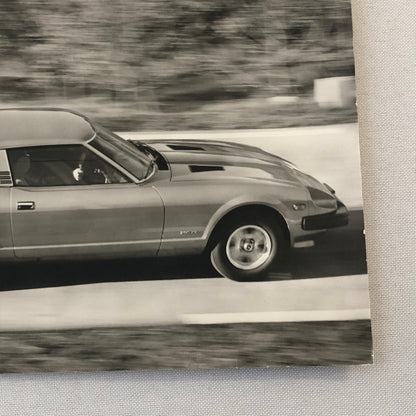 1981 1982 Datsun 280ZX 280 ZX Car Factory Press Photo Photograph GERMAN Text