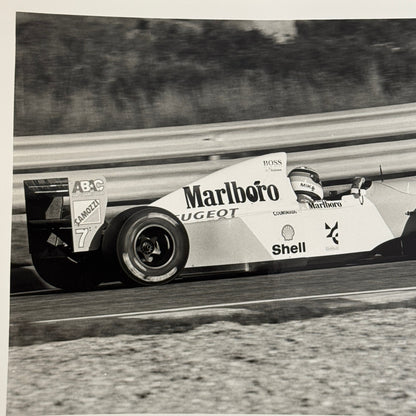 Mika Hakkinen Marlboro Peugeot Racing Car Photo Photograph