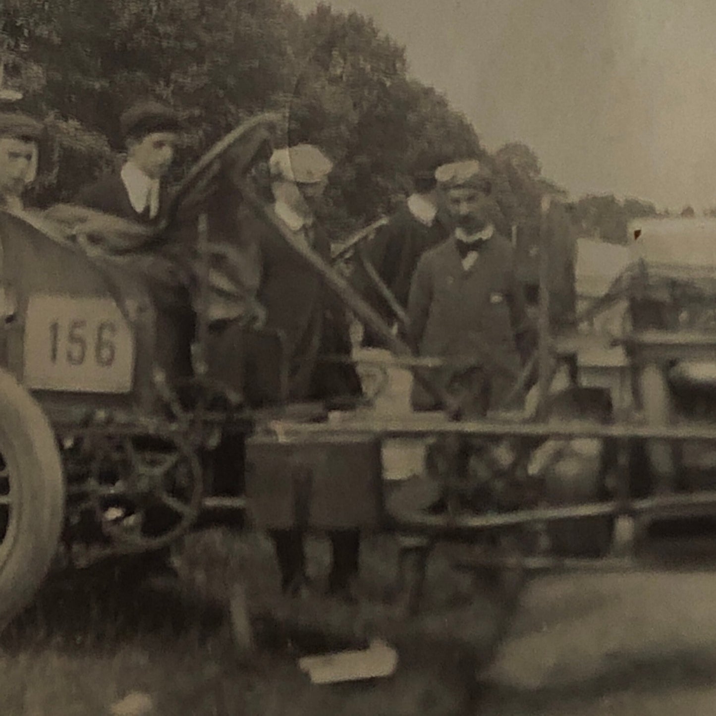 Vintage Racing Photo Photograph Print - Tag AL22E2