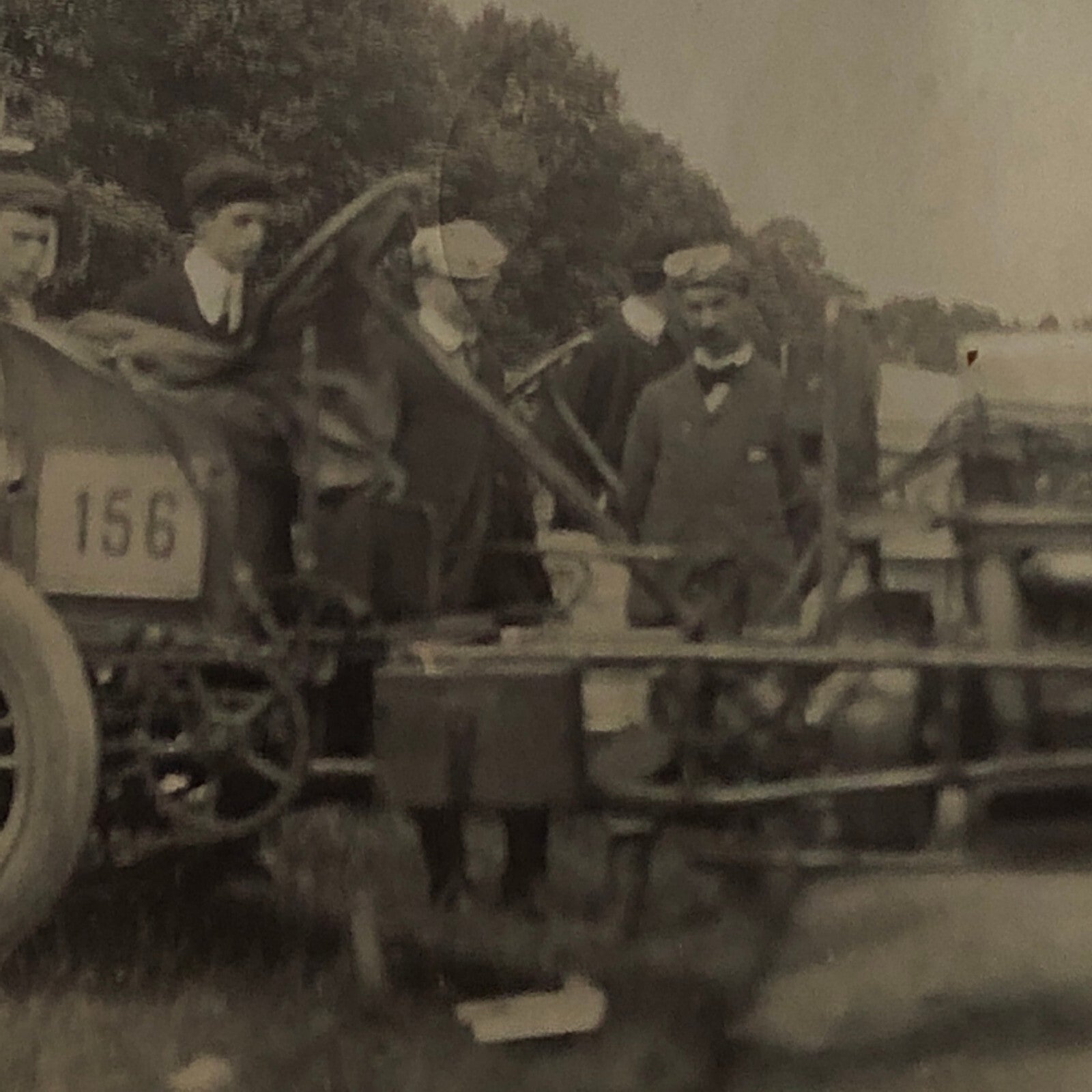 Vintage Racing Photo Photograph Print - Tag AL22E2