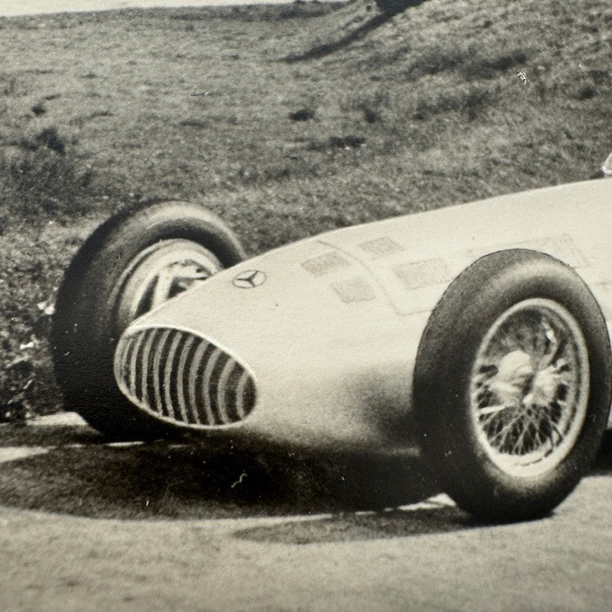 Rudolf Caracciola Mercedes Benz Racing Car Photo Postcard Post Card German