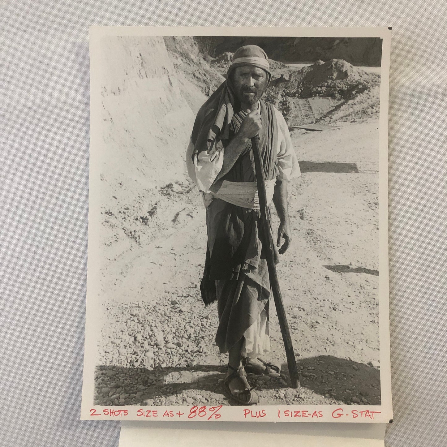 Moses the Law Giver CBS Television Movie Film Photo Photograph Burt Lancaster