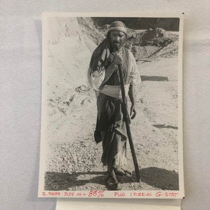 Moses the Law Giver CBS Television Movie Film Photo Photograph Burt Lancaster